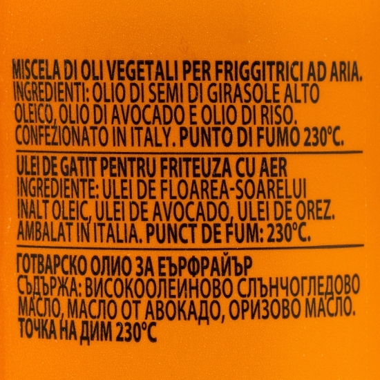 Ulei pentru air fryer, spray 200ml