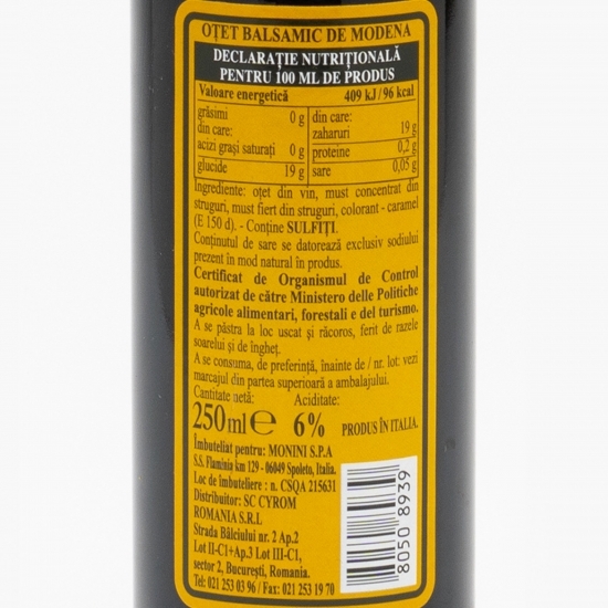 Oțet balsamic Modena 0.25l