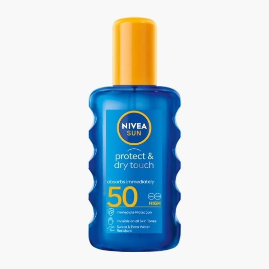 Spray cu protecție solară SPF50 Protect & Dry Touch 200ml