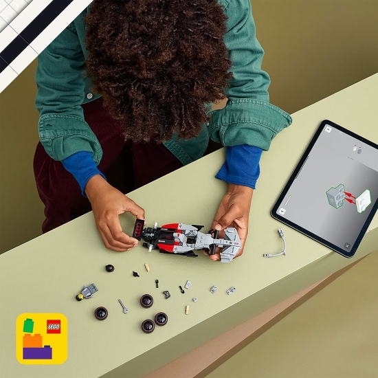 Mașină de curse Audi Revolut F1 Team R26, 77259 Speed Champions, 216 piese, +10 ani