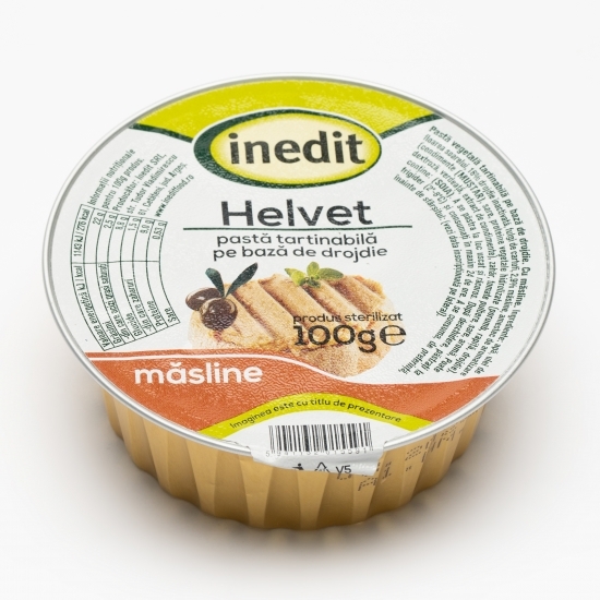 Pastă tartinabilă pe bază de drojdie cu măsline 100g