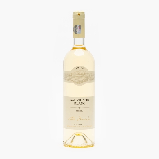 Vin alb demisec Sauvignon Blanc, 11.5%, 0.75l 