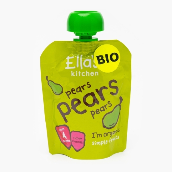 Piure ecologic de pară, +4 luni, 70g