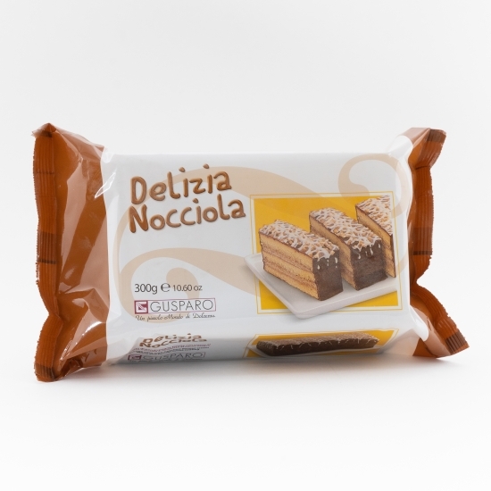 Prăjitură Delizia cu cremă de alune de pădure 300g
