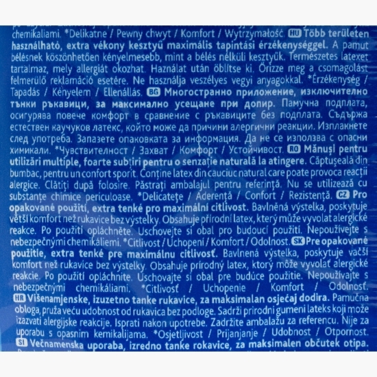 Mănuși Extra Sensation M/8, 1 pereche