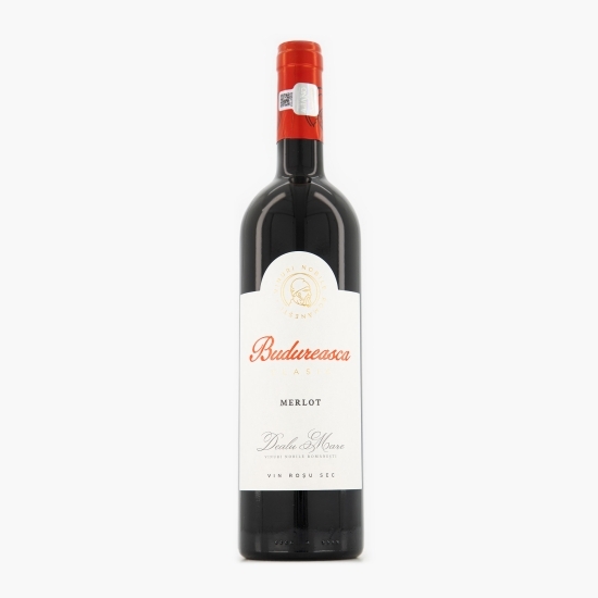 Vin roșu sec Merlot, 14.5%, 0.75l