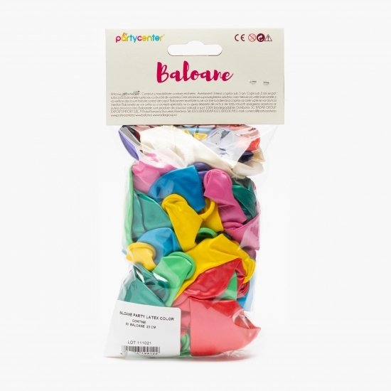 Baloane party latex color 50 buc