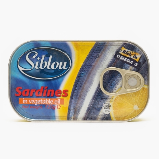 Sardine în ulei 125g