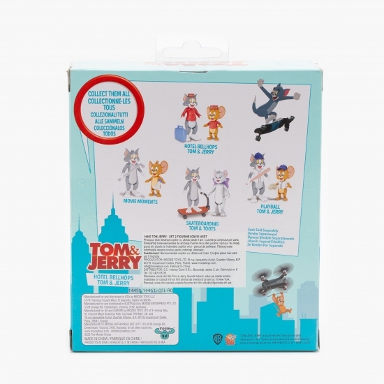 Set 2 figurine Tom&Jerry Hotel Bellhops (8cm) 3+ ani