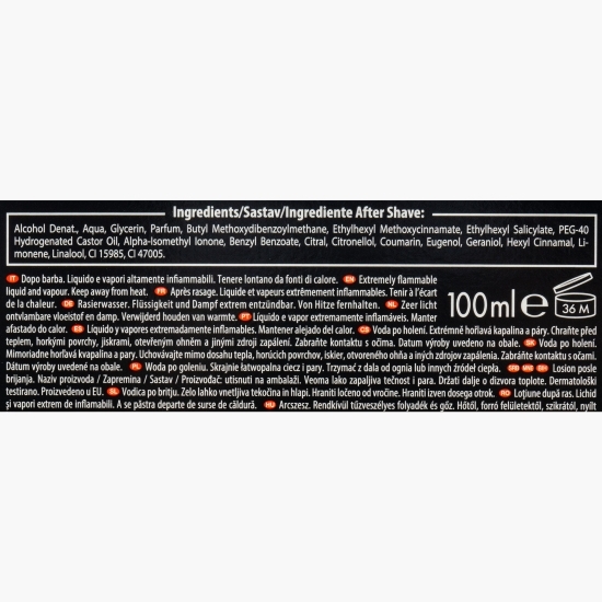 Set cadou Original (loțiune după ras 100ml + gel de duș 250ml + deodorant spray 150ml)