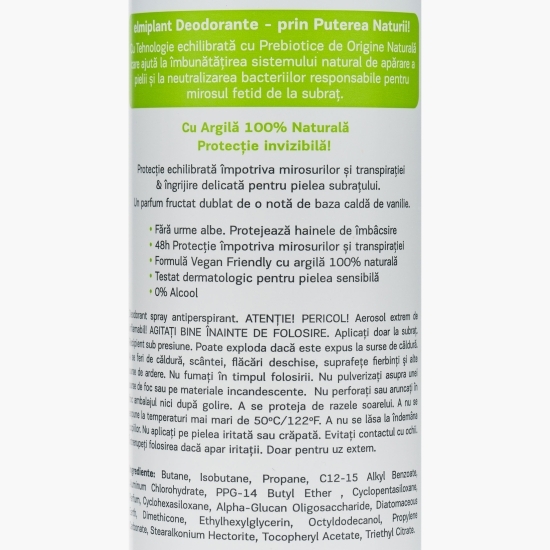 Antiperspirant spray Clay Minerals 150ml