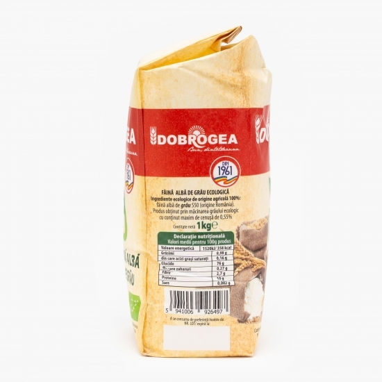 Făină albă de grâu ecologică 1kg