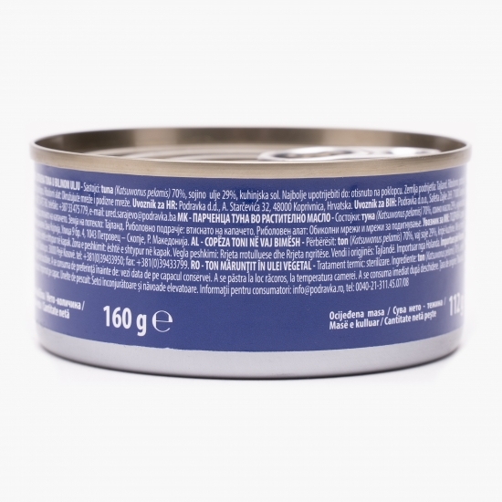 Ton mărunțit în ulei vegetal 160g