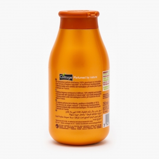 Lapte de duș hidratant caramel 0.25l