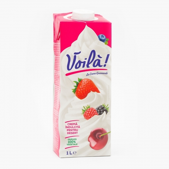 Cremă îndulcită pentru desert 1l