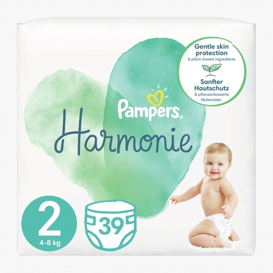 Scutece Harmonie, mărimea 2, 4-8kg, 39 buc