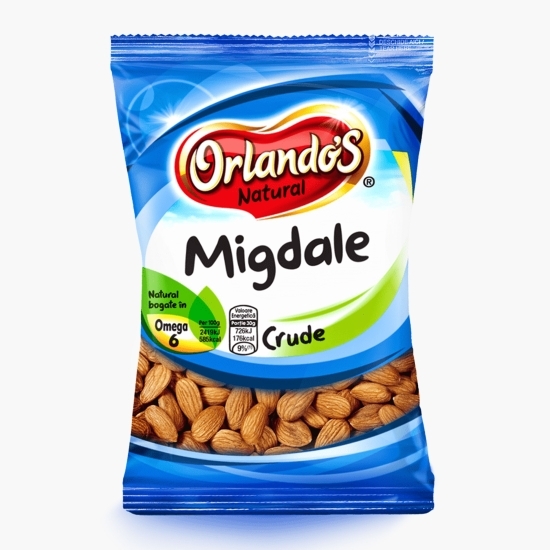 Migdale crude, coajă 250g