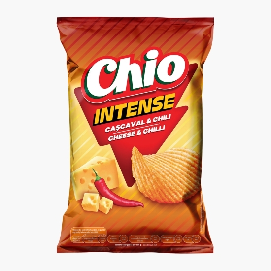 Chipsuri Intense cu cașcaval și chili 120g
