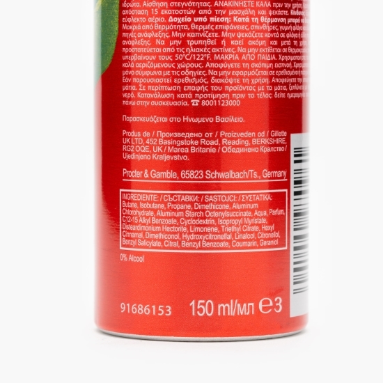 Deodorant spray Citron 150ml