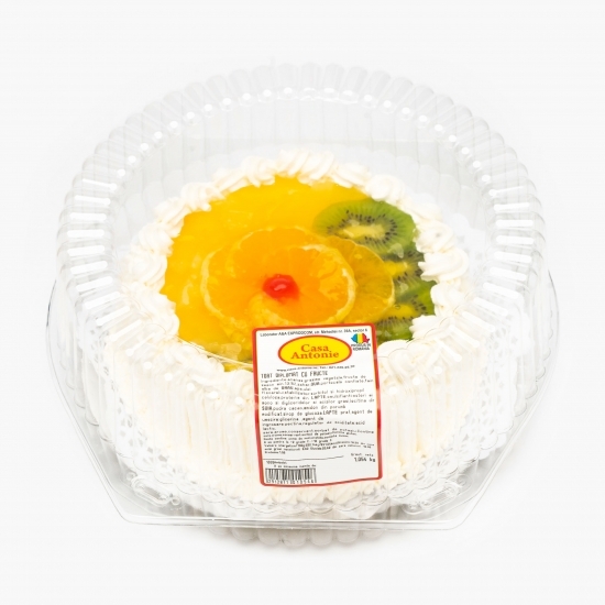 Tort diplomat cu fructe 1kg