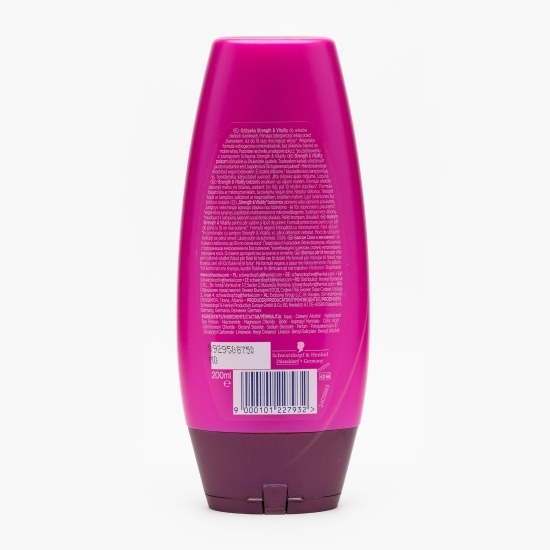Balsam Strength & Vitality pentru păr subțire 200 ml