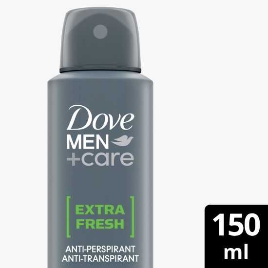 Antiperspirant spray pentru bărbați Men+Care Extra Fresh 150ml
