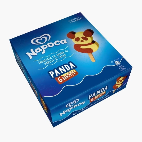 Înghețată cu aromă de vanilie şi cacao 6x47g