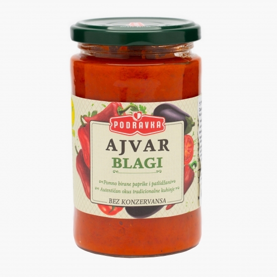 Zacuscă de ardei roșii 350g