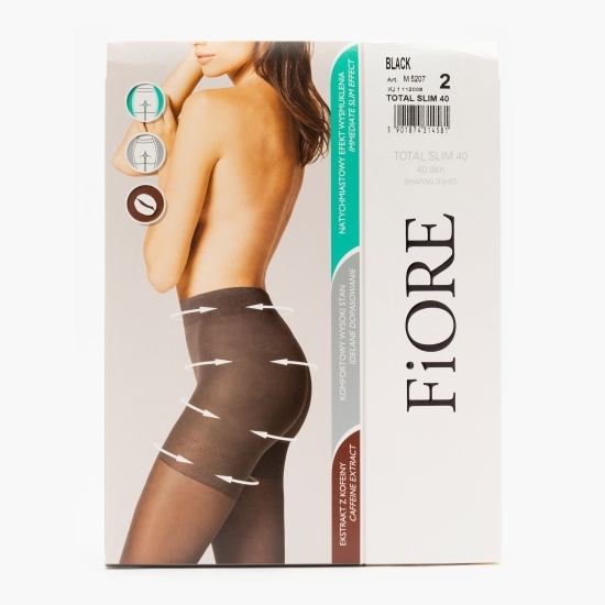 Ciorap modelator Total Slim Medica 40 den Black 2