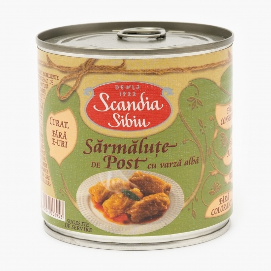 Sărmăluțe de post cu varză albă 400g