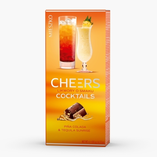 Praline ciocolată cu Tequila & Pina Colada 185g