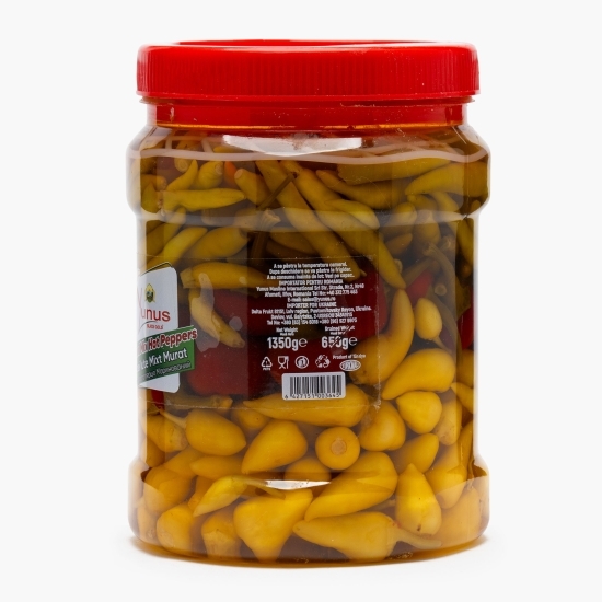 Mix de ardei iuți murați, 1.35kg