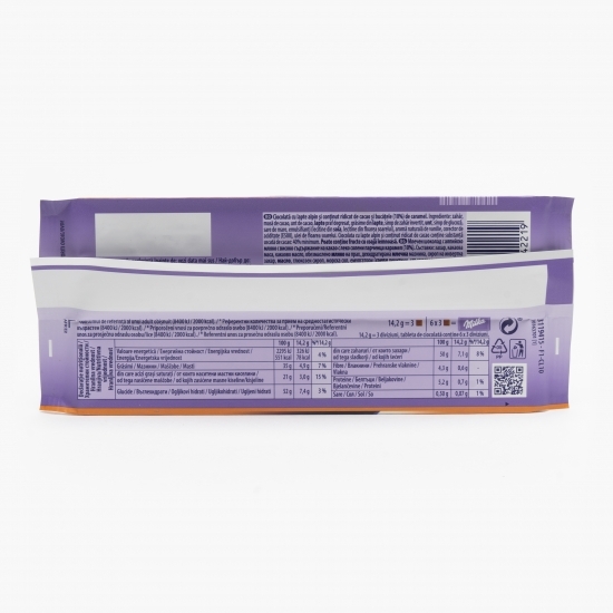 Ciocolată cu extra cacao și caramel sărat DarkMilk 85g