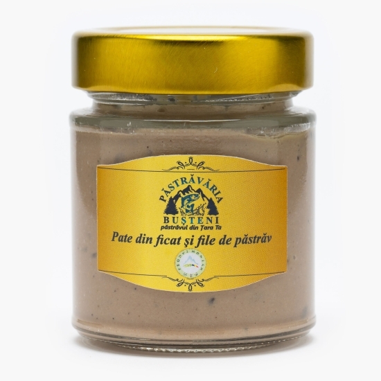 Pate din ficat și file de păstrăv 100g