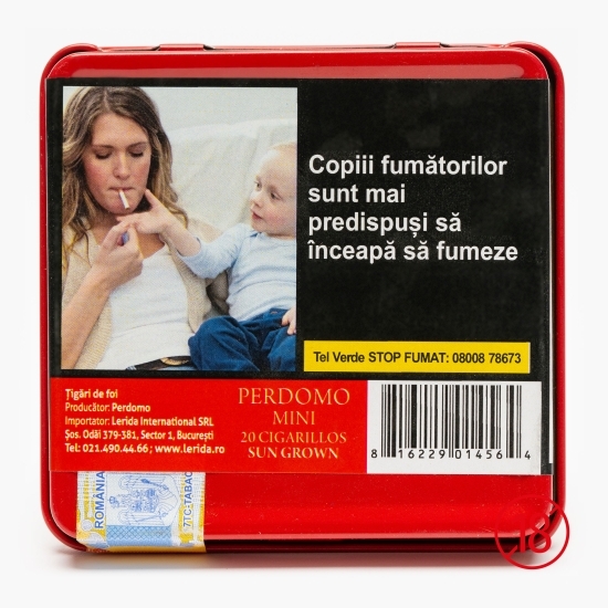 Țigări de foi Sun Grown Minicigarillos 20s