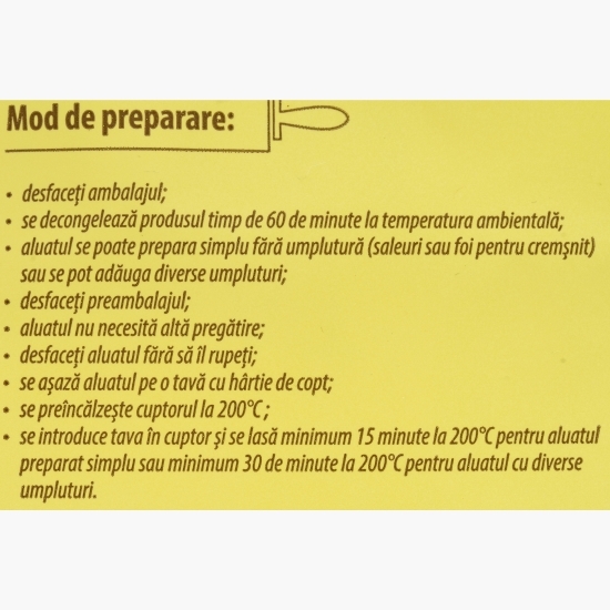 Aluat pentru foietaj 800g