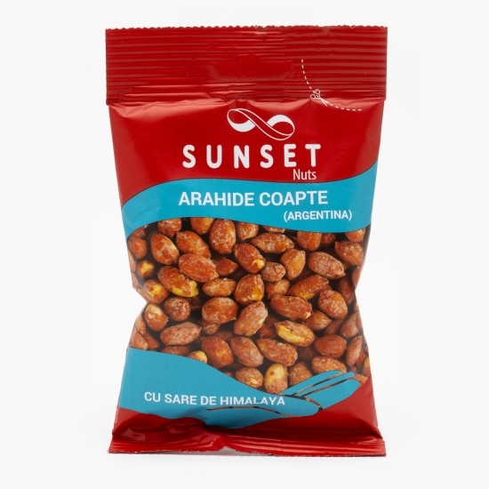 Arahide coapte, cu sare de Himalaya 75g