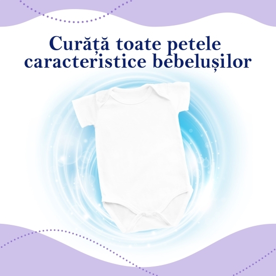 Detergent de rufe lichid Gentle&Clean Lavandă, 60 spălări, 2.7l