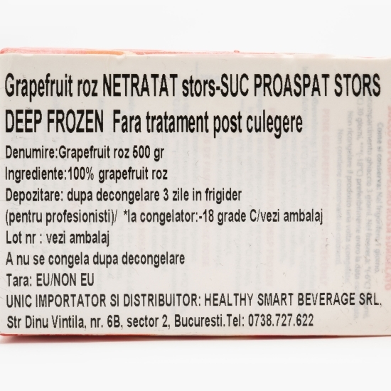 Suc congelat de grepfrut roz 500g