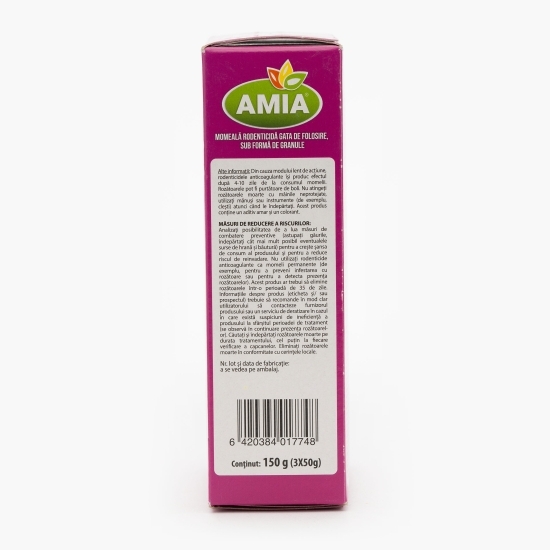 Momeală rodenticidă gata de folosire sub formă de granule 150g
