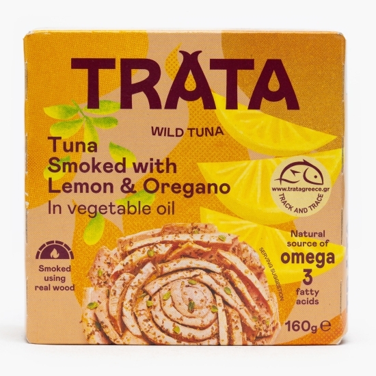 Ton afumat cu lămâie și oregano 160g