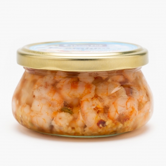 Creveți cu usturoi în ulei 200g