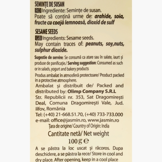  Semințe de susan 100g