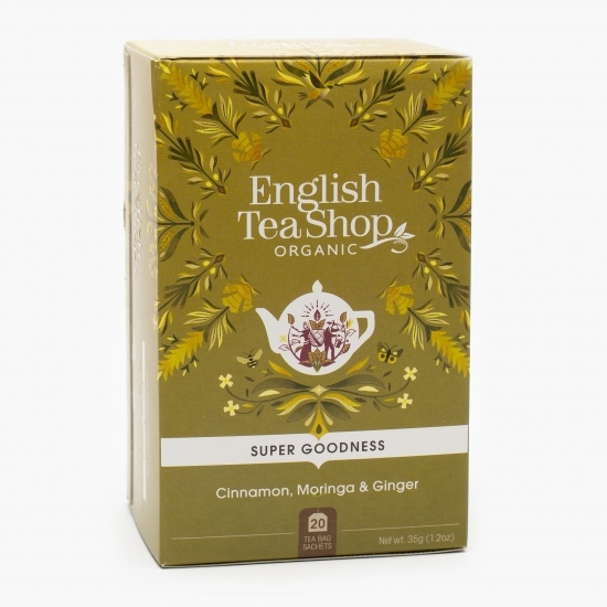 Ceai eco scorțișoară, moringa și ghimbir 35g