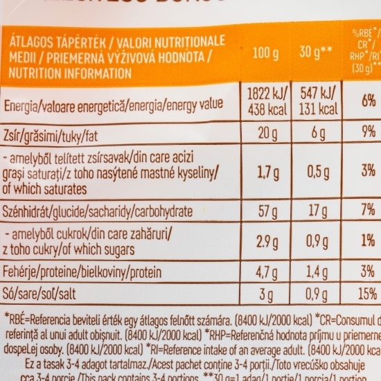 Snack cu șuncă afumată și hrean 100g