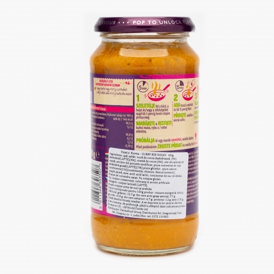 Sos indian korma 450g