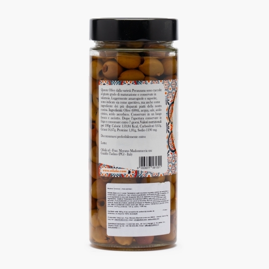 Măsline Peranzana, fără sâmburi, 560g