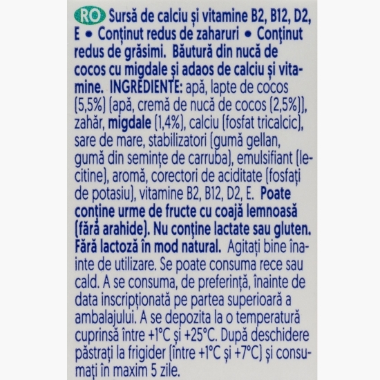 Băutură din cocos și migdale 1l