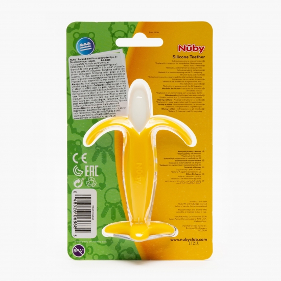 Banană silicon pentru dentiție, 3+ luni