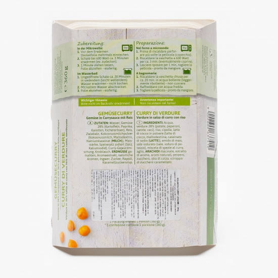 Curry cu legume 360g